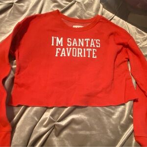 AERO- SIZE LARGE CROPPED SWEATSHIRT